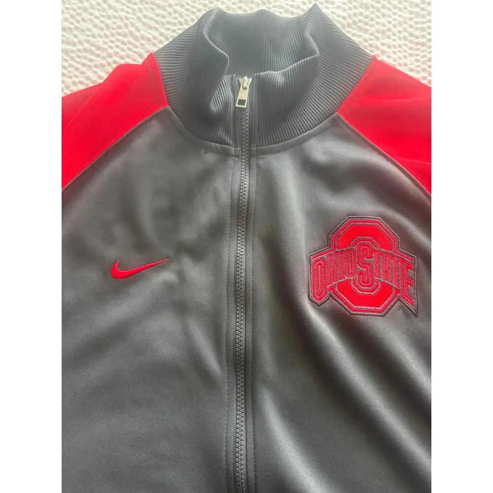 Ohio State Buckeyes Nike Full Zip‎ Jacket Men’s Size XL